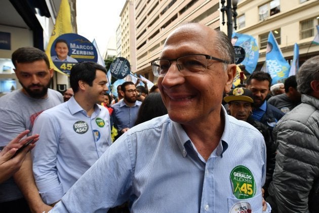 El hasta ahora candidato presidencial, Geraldo Alckmin.
