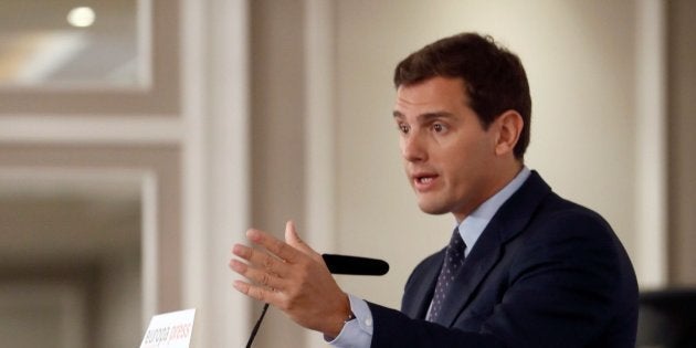 El presidente de Ciudadanos, Albert Rivera.
