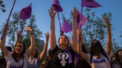 (FOTOS) La manifestación en contra la cultura de la violación por el caso de 'La