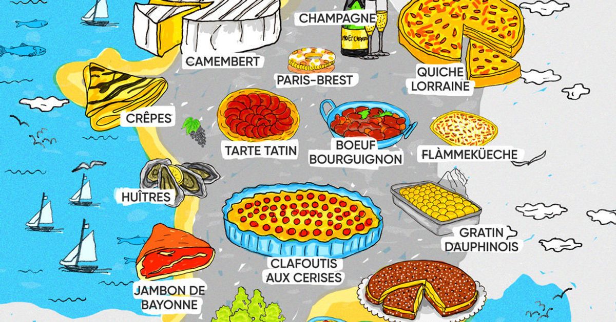 Donde fueres... ¡come lo típico! Seis mapas gastronómicos de Europa