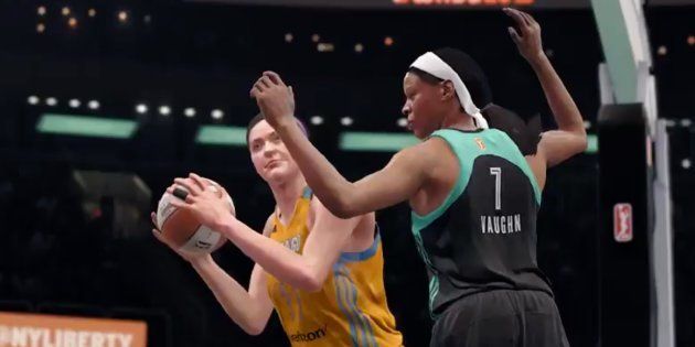 El juego 'NBA Live' incluye por primera vez a la liga femenina de