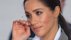 Una controvertida imagen de Meghan Markle con el príncipe Enrique genera