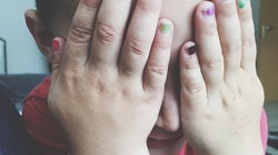 La genial reacción de un padre después de que su hijo sufriese 'bullying' por pintarse las