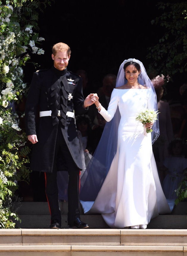 Todos los secretos del vestido de novia de Meghan