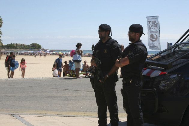 Dispositivo de seguridad en Tarragona tras el atentado