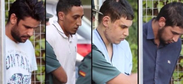 Cuatro de los terroristas implicados en el atentado de Barcelona