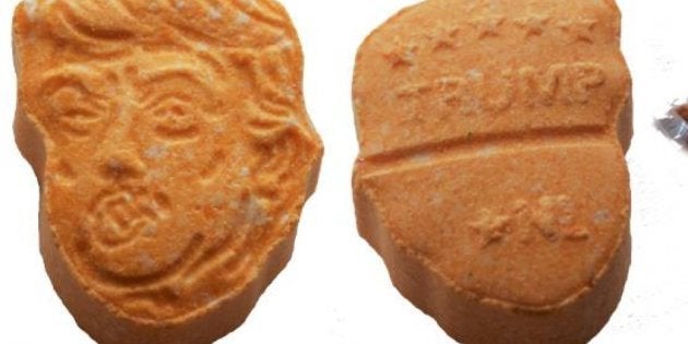 Las pastillas interceptadas por la policía alemana.
