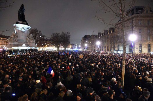 Manifestación contra el ataque a 'Charlie Hebdo'