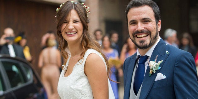 Así ha sido la boda de Alberto Garzón y Anna