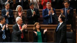 Rajoy presume de haber salvado a España y alerta de las 