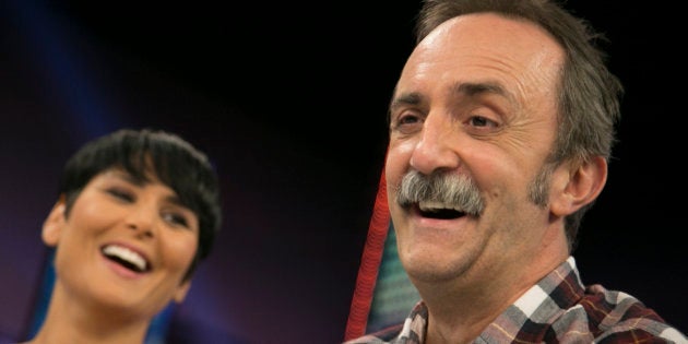 Rosa López y Santi Rodríguez en 'El Hormiguero'.