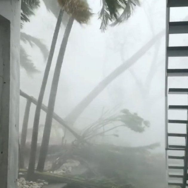 Caos al paso del huracán Irma por las Islas