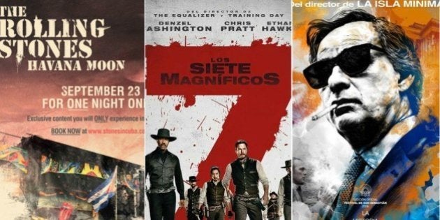 Por qué ver 'Los 7 magníficos', 'El hombre de las mil caras' o 'The Rolling Stones Havana