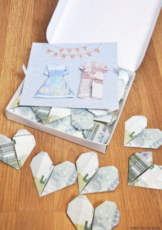 regalar dinero en bodas: ideas originales para evitar el temido