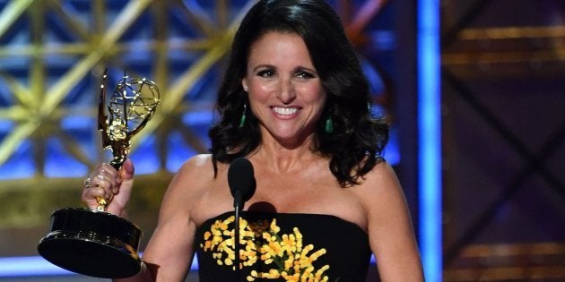 Julia Louis-Dreyfus recogió este domingo su sexto Emmy consecutivo por 'Veep'.