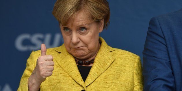 Imagen de archivo de la canciller alemana, Angela Merkel.