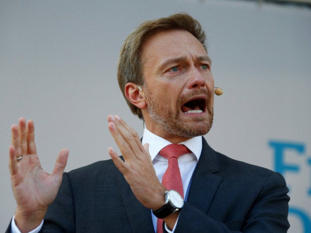 El líder del FDP, Christian Lindner