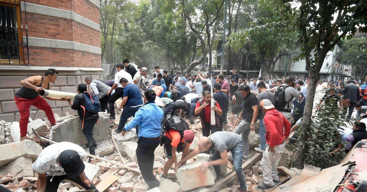 Al Menos 217 Muertos En México Tras Un Terremoto De Magnitud 7 1 El