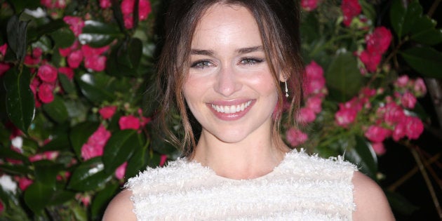 La actriz Emilia Clarke.