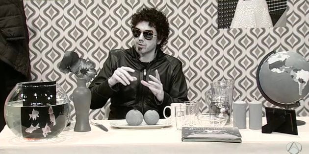 'El Hombre de Negro' en una de las pruebas del programa 'El Hormiguero', de Antena 3.
