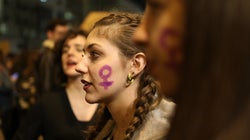 La marcha de las mujeres de Madrid, en