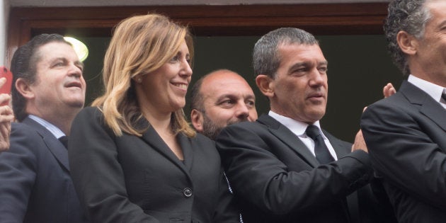 Susana Díaz y Antonio Banderas