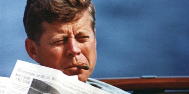 Imagen de archivo del presidente John F. Kennedy.