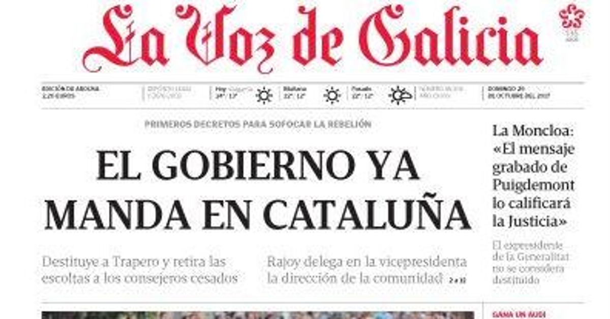 Cachondeo Por La Foto Publicada Junto A Este Titular En La Voz De Galicia El Huffpost