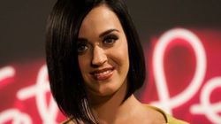 Katy Perry: escote 'raruno' en la gira de presentación de su película en Brasil