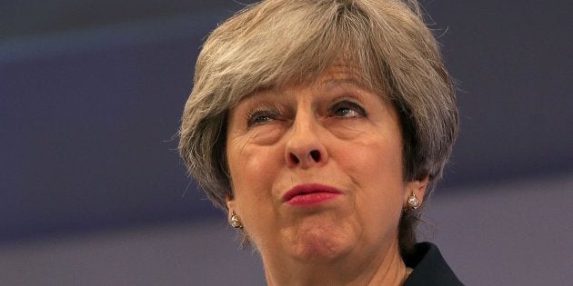 Imagen de archivo de la primera ministra británica, Theresa May.