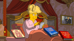 Los Simpson lo dan todo con un vídeo que resume los 100 días de Trump como