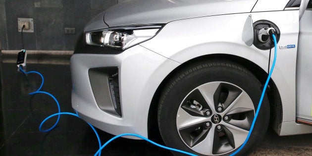 Un coche eléctrico de Hyundai. REUTERS/Rodrigo