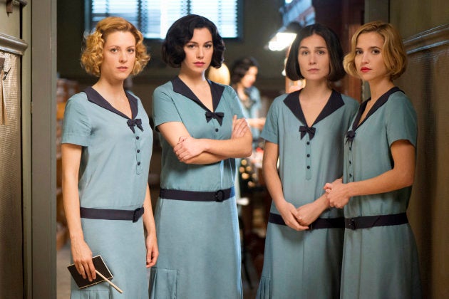 Maggie Civantos, Blanca Suárez, Nadia de Santiago y Ana Fernández.