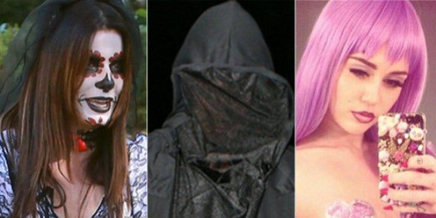 Famosos disfrazados en Halloween 2013