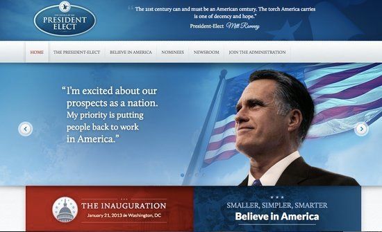 La web de Romney