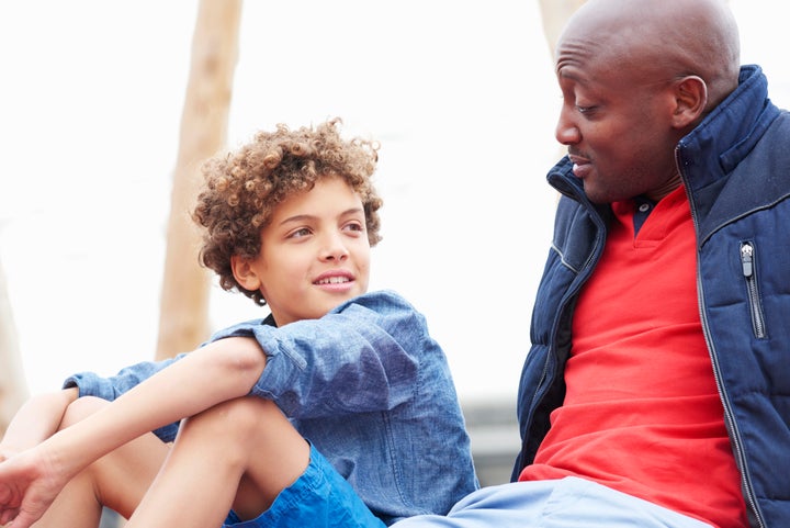 It's helpful for parents to be open about their own mistakes and failures.
