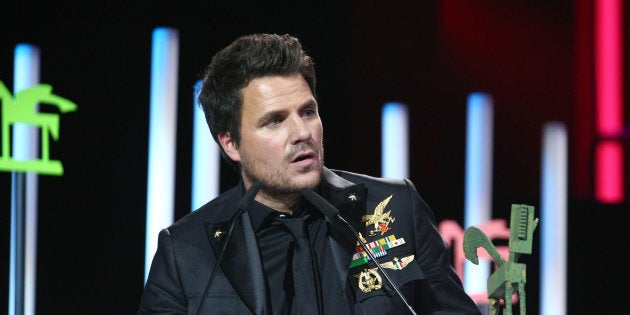 El cantante Dani Martín durante la 63 edición los Premios Ondas 2016 en Barcelona.