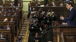 Pedro Sánchez, a Rajoy: 