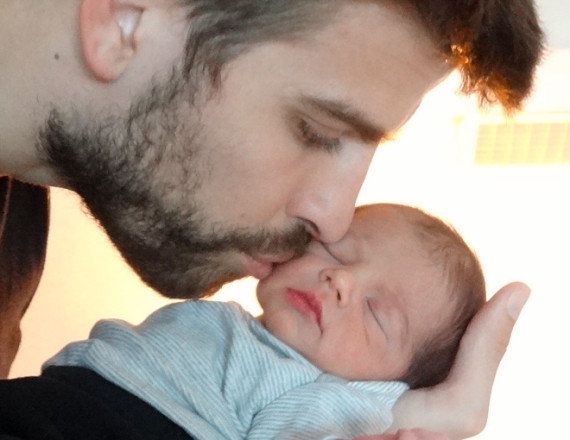 Primera foto bebé Shakira: Piqué y ella ceden la instantánea de Milan a Unicef
