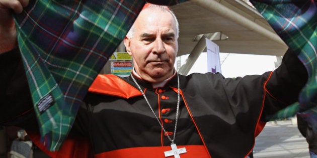 Dimite el cardenal Keith O'Brien: Reino Unido se queda sin representación en el