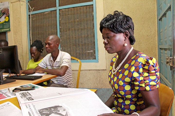 Anna Nimiriano, editor at the Juba Monitor in South Sudan