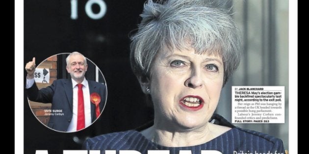 La portada del 'Daily Mirror' de este viernes.