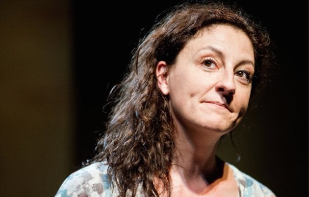 Nuria Mencia en 'La respiración' - Teatro de la Abadía.
