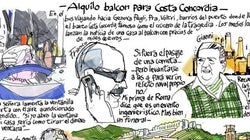 Alquilo balcón para ver el Costa