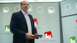 El 'número dos' de IU dejará la dirección por su enfrentamiento con