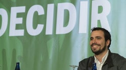 Alberto Garzón, confirmado como cabeza de IU para las