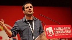 Alberto Garzón se presenta para encabezar la candidatura de IU a las