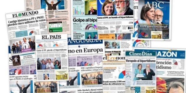 Portadas de los medios: el fin del bipartidismo