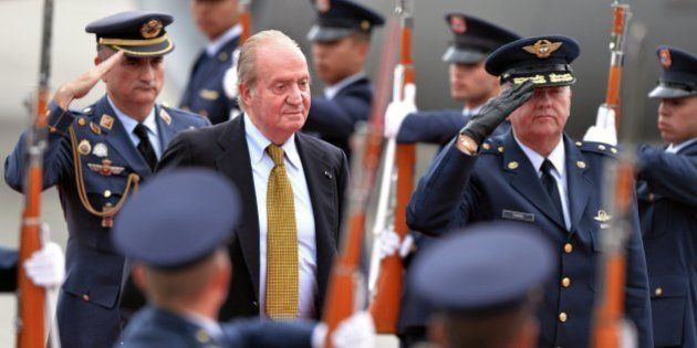 El rey Juan Carlos reaparece en Colombia tras su abdicación