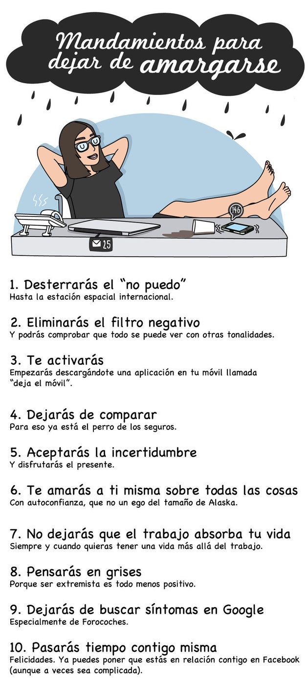 Decálogo para vivir más felices, por las autoras de 'Dejar